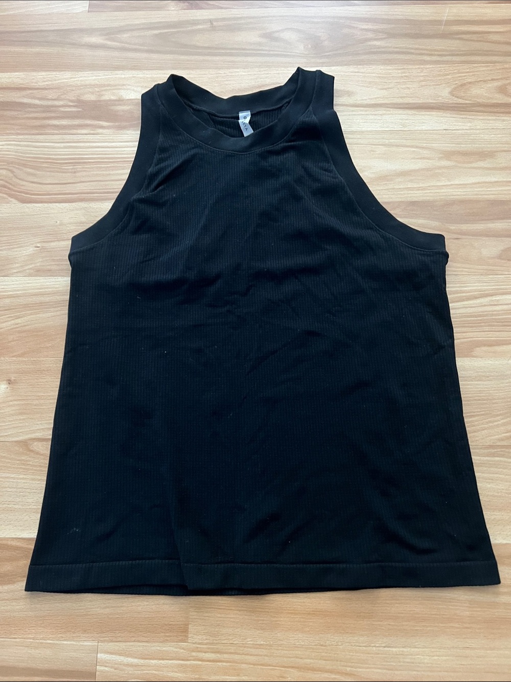 ATHLETA ribbed racer back tank top size XL